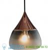 Seed design ob-sq-8997pl-cpr mist pendant light (copper/large) - open box return, опенбокс