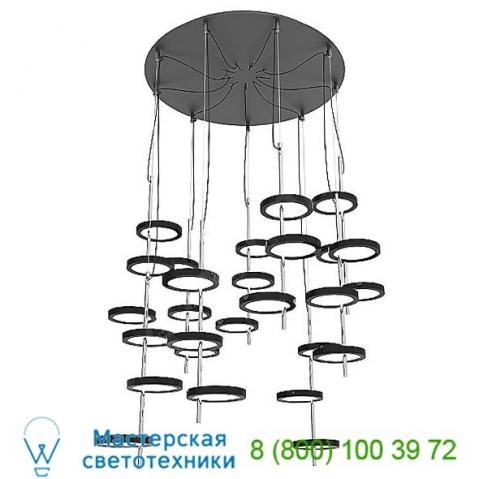 A647-197 nenufar pre-set 9 led multipoint pendant marset, светильник