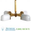 R. W. Atlas 4-light glass shade pendant light 18-20557-14146 waterworks, светильник