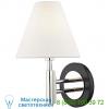 Robbie wall sconce mitzi - hudson valley lighting h264101-agb/bk, настенный светильник