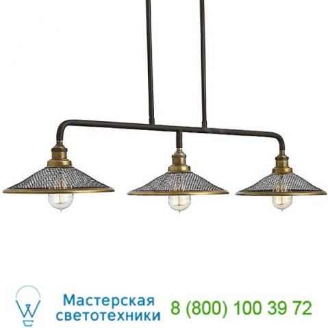 4364dz hinkley lighting rigby linear chandelier, светильник