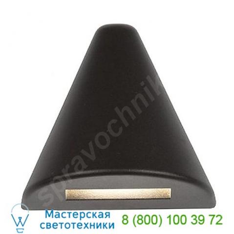 Wac lighting 3021-27bbr led 12v triangle deck and patio light, ландшафтный светильник