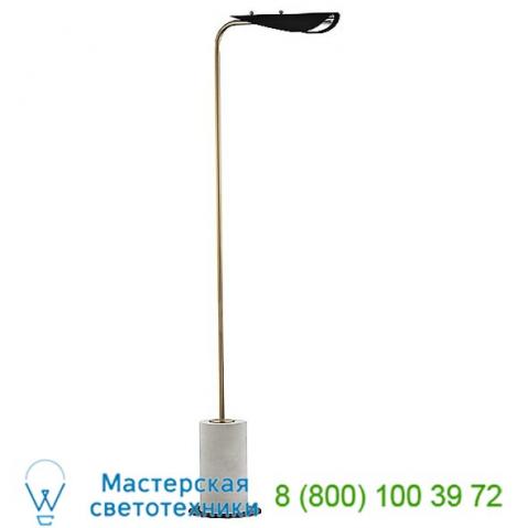 Layla floor lamp mitzi - hudson valley lighting hl157401-agb/bk, светильник