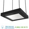 Qdr-06p-bl quadra square led pendant light blackjack lighting, светильник