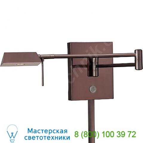 George kovacs p4318-631 georges reading room p4318 led swing arm wall lamp, бра