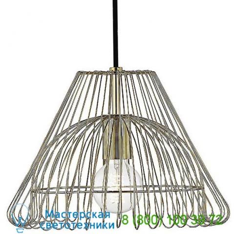 Katie pendant light mitzi - hudson valley lighting h180701s-pb, подвесной светильник