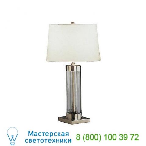 Ob-d3318 andre table lamp (antique nickel) - open box return robert abbey, опенбокс