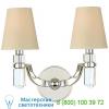 Hudson valley lighting dayton two light wall sconce 982-agb-ws, настенный светильник бра