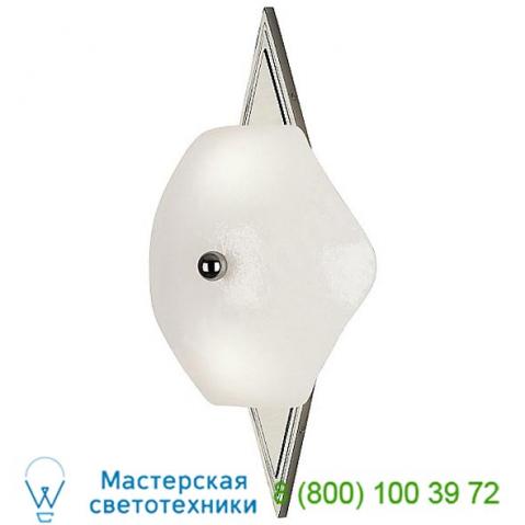 Vienna wall sconce (polished nickel) - open box return robert abbey ob-s869, опенбокс