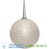 Dazzle i pendant (clear/matte chrome/mono point) - open box  bruck lighting, светильник