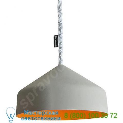 In-es art design cyrcus cemento pendant light cyrcus cemento grey/white, светильник