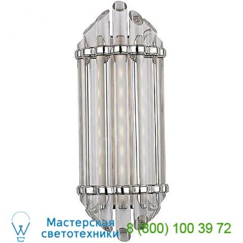 Hudson valley lighting 414-agb albion led vanity light, светильник для ванной