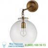 Visual comfort katie globe bathroom wall light tob 2226bz/g4-cg, настенный бра