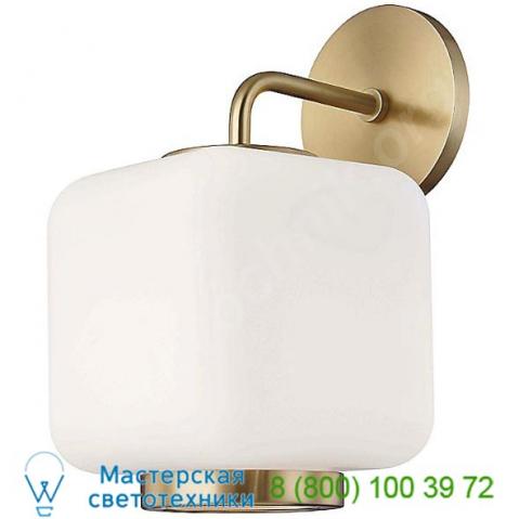 H190101-agb jenny wall sconce mitzi - hudson valley lighting, настенный светильник