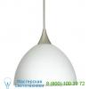 Brella mini pendant (white/satin nickel) - open box return ob-1xt-467907-sn besa lighting, опенбокс