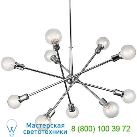 Kichler 43118nbr armstrong 10 light chandelier, светильник