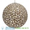 David trubridge pla-0800-nat-aqu pola pendant light, светильник