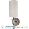 Drunmore wall sconce with linen shade arn 2018bz/cg-l visual comfort, настенный светильник