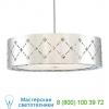 Crowned led drum shade pendant light p1034-077-l george kovacs, светильник