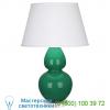 Double gourd lucite table lamp - large a606 robert abbey, настольная лампа