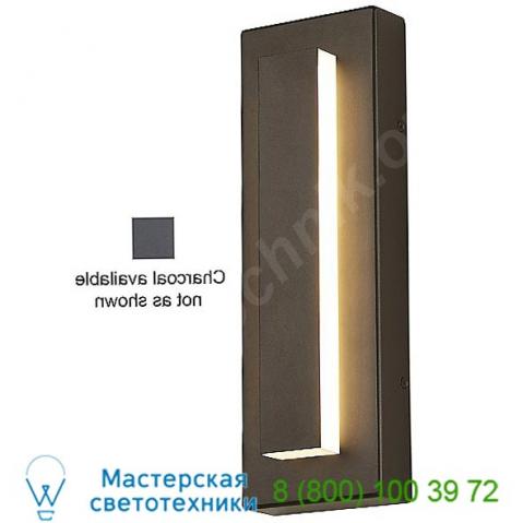 Tech lighting aspen outdoor wall light (charcoal/15 inch) - open box ob-700owasp93015dhunvs