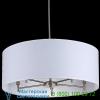 Walker 5-arm drum chandelier light lights up! 9050bn-wht, светильник