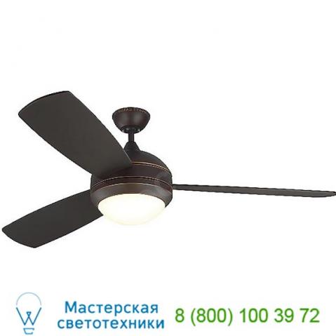 Monte carlo fans 3dir58bsd-v1 discus trio max ceiling fan, светильник