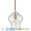 Katie bell jar mini pendant light tob 5226hab/g1-sg visual comfort, светильник