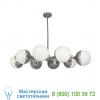 790 robert abbey rio oval 8 light chandelier, светильник