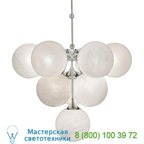 Cristol tiered chandelier arn 5401hab-wg visual comfort, светильник