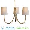 Reed chandelier visual comfort tob 5009an-np, светильник