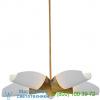 Visual comfort kw 5036ai-wg utopia 5-arm chandelier, светильник