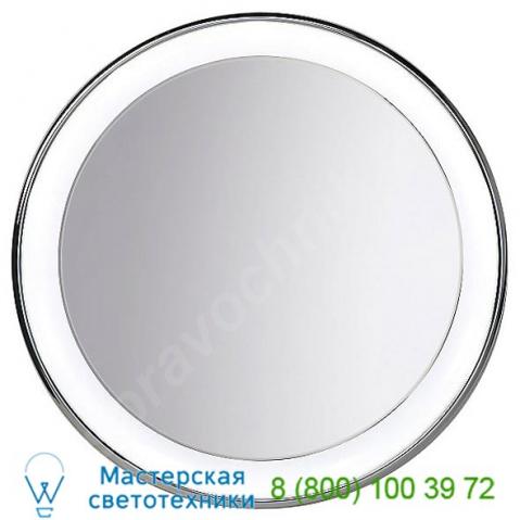 Tech lighting 700bctigrr30s tigris round recessed mirror, светильник для ванной