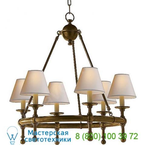 Visual comfort sl 5814an-np classic mini ring chandelier, светильник