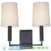 Clinton 2 light wall sconce 812-ob hudson valley lighting, настенный светильник бра