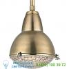 Hudson valley lighting  belmont pendant (aged brass/small) - open box return, светильник