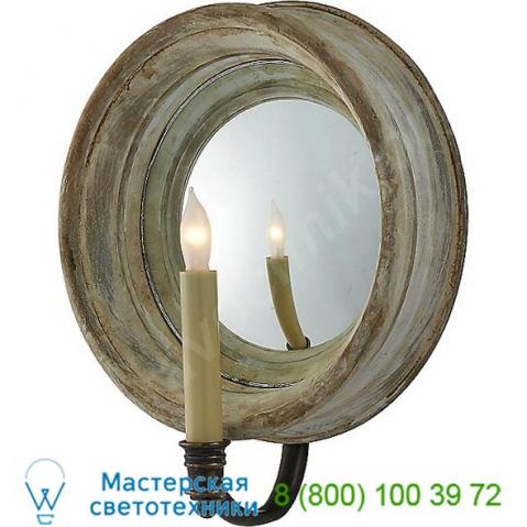 Chd 1185ow chelsea reflection wall sconce visual comfort, настенный светильник