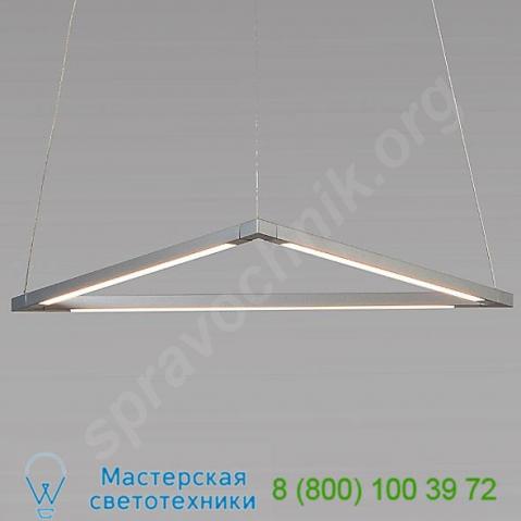 Z-bar triangle pendant light zbp-16-t-sw-mtb-cnp koncept, светильник