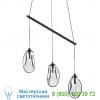 2973. 25c liquid 3-light linear spreader led pendant light sonneman lighting, светильник