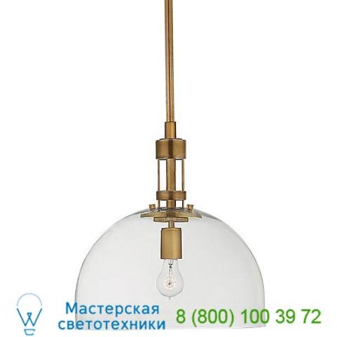 Gable dome pendant light tob 5431bz/hab-cg visual comfort, светильник