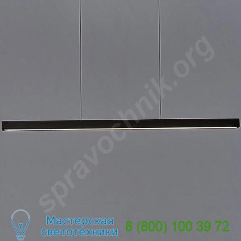 Sld-3981p-bk mumu led linear suspension pendant light seed design, светильник