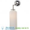 Katie cylinder bathroom wall light tob 2226bz/g3-cg visual comfort, настенный бра