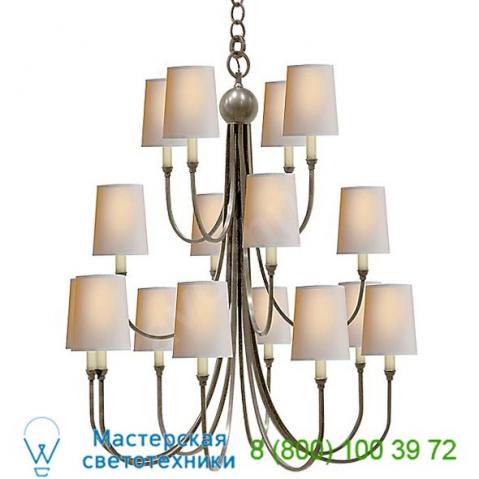 Tob 5019an-np reed 3-tier chandelier visual comfort, светильник