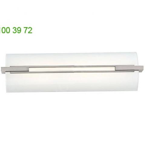 Modern forms stencil led bath light ws-91618-sn, светильник для ванной