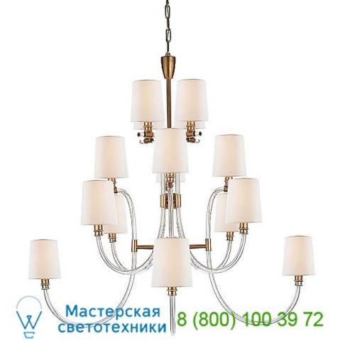 Jn 5030cg/ab-l clarice 16-light chandelier visual comfort, светильник