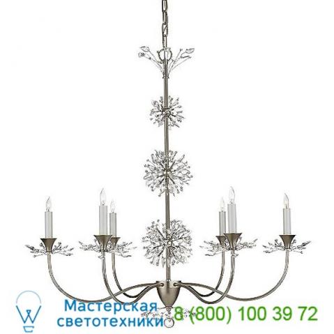 Jn 5015bsl-cg visual comfort aspra 6-light chandelier, светильник