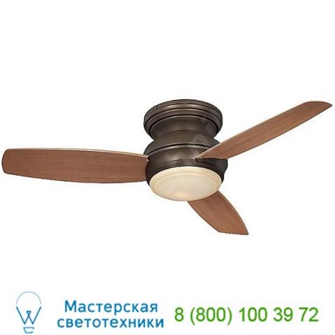 Concept traditional outdoor flush mount ceiling fan minka aire fans f593l-pw, светильник