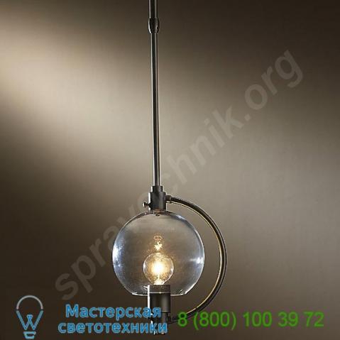 188700-1057 pluto 1 light pendant light hubbardton forge, светильник