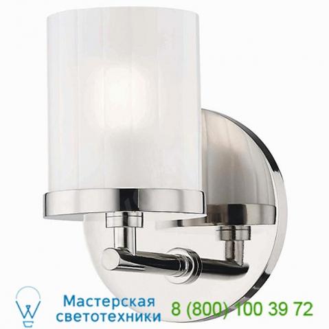 Ryan wall sconce h239301-agb mitzi - hudson valley lighting, настенный бра