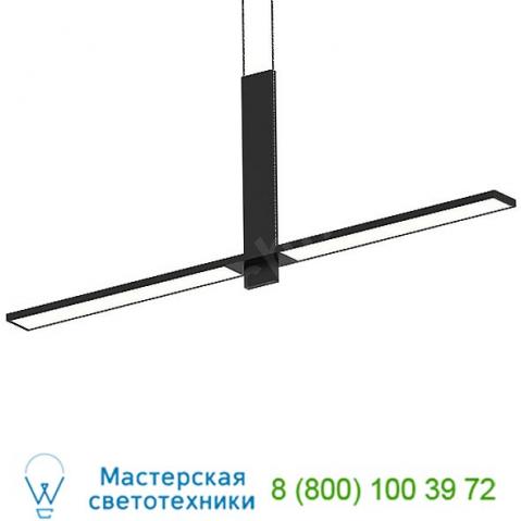 Ob-2686. 25 sonneman lighting planes intersecting led pendant (black aluminum) - open box, опенбокс